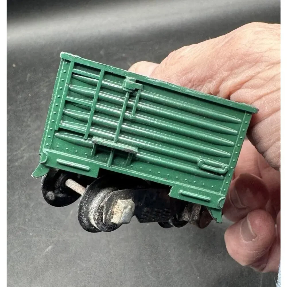 American Flyer 631 Texas & Pacific Dk Green Open Gondola T&P S Gauge TO11